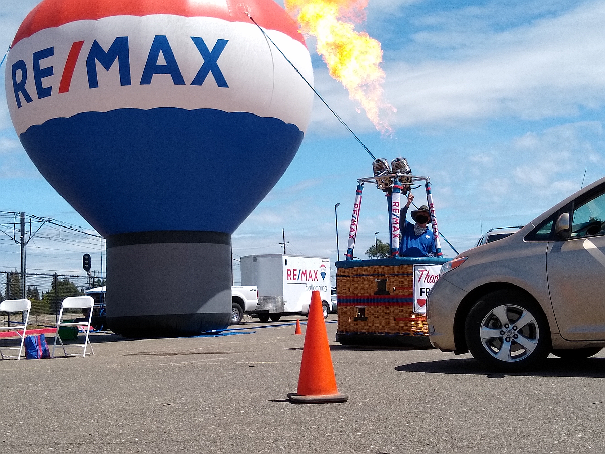 Cold Air Balloon at Kids Day Safari - Rancho Cordova, CA