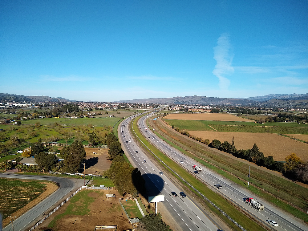 San Martin Airport - US 101 Freeway - San Martin, CA